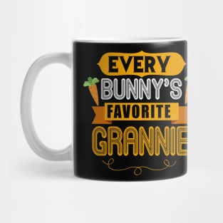 WOMEN'S EVERY BUNNYS FAVORITE GRANNIE SHIRT CUTE EASTER GIFT Mug